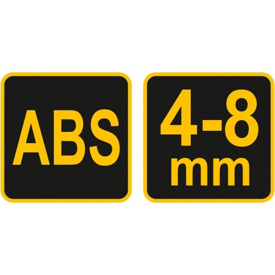 ZSZYWACZ TAPICER.4-8MM OBUD. PLASTIK. -zdjęcie numer 3