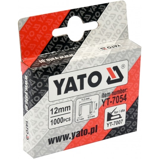 ZSZYWKI 12MM /0,7x11,3/ 1000SZT -zdjęcie numer 2