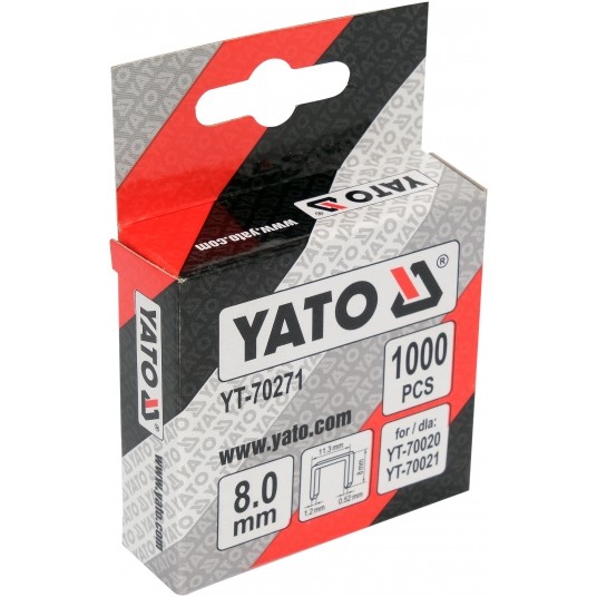 ZSZYWKI 8MM /1,2x11,3/ 1000SZT. -zdjęcie numer 3