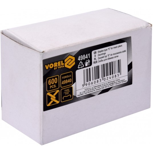 ZSZYWKI TYP E DO MOCOWANIA SIATKI -zdjęcie numer 3