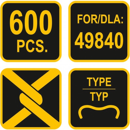 ZSZYWKI TYP E DO MOCOWANIA SIATKI -zdjęcie numer 4