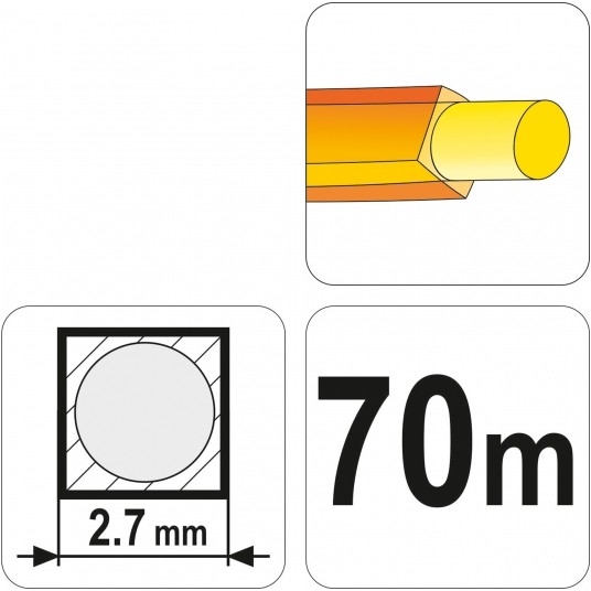 ŻYŁKA TNĄCA EXTRANYL 2.7MM x 70M -zdjęcie numer 4