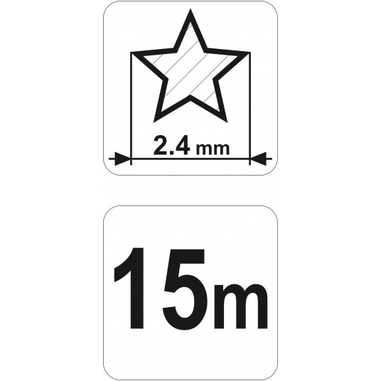 ŻYŁKA TNĄCA GWIAZDKA 2.4MM x 15M -zdjęcie numer 4