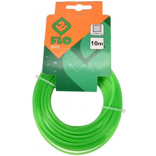 ŻYŁKA TNĄCA KWADRATOWA 2,4MMX10M FLO -zdjęcie numer 2