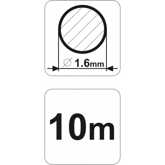 ŻYŁKA TNĄCA OKRĄGŁA 1,6MMX10M FLO -zdjęcie numer 4