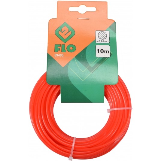 ŻYŁKA TNĄCA OKRĄGŁA 2,6MMX10M FLO -zdjęcie numer 2