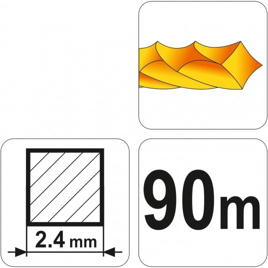 ŻYŁKA TNĄCA SILENT 2.4MM x 90M -zdjęcie numer 4