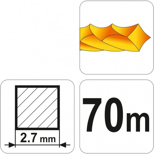 ŻYŁKA TNĄCA SILENT 2.7MM x 70M -zdjęcie numer 4