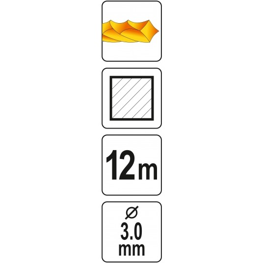 ŻYŁKA TNĄCA SILENT 3.0MM x 12M -zdjęcie numer 4