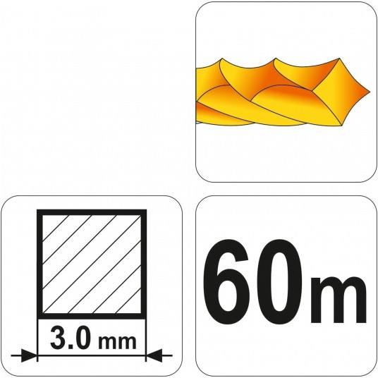 ŻYŁKA TNĄCA SILENT 3.0MM x 60M -zdjęcie numer 3