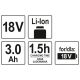 AKUMULATOR 18V LI-ION 3,0 AH -zdjęcie numer 4