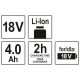 AKUMULATOR 18V LI-ION 4,0 AH -zdjęcie numer 4