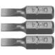 BITY 1/4"X25 MM, 4MM 3 SZT -zdjęcie numer 1