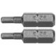 BITY 1/4"X25 MM HEX H3 2 SZT -zdjęcie numer 1