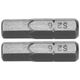 BITY 1/4"X25 MM HEX H6 2 SZT -zdjęcie numer 1