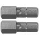 BITY 1/4"X25 MM HEX H8 2 SZT -zdjęcie numer 1