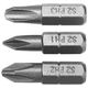 BITY 1/4"X25 MM PH1, PH2, PH3 3 SZT -zdjęcie numer 1