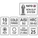BITY DO WKRĘTARKI 10SZT. PZ1x25 S2 -zdjęcie numer 3