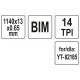 BRZESZCZOT DO PIŁY TAŚM.14TPI 1140MM BIM -zdjęcie numer 4