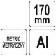 EKIERKA METALOWA -KĄTOWNIK 170 MM -zdjęcie numer 6
