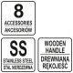 FARTUCH DO GRILLOWANIA Z AKCESORIAMI-8SZ -zdjęcie numer 6