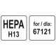 FILTR HEPA H13 DO ODKURZACZA 67121 -zdjęcie numer 5