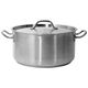 GARNEK NISKI Z POKRYWKĄ SS 36x18 18,3L -zdjęcie numer 1