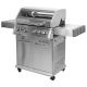 GRILL GAZ. 4+1 STAL NIERDZ.14,2KW, SZYBA -zdjęcie numer 2
