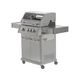 GRILL GAZ. ITAMI 3+1 INOX.11,5KW,Z SZYBĄ -zdjęcie numer 1