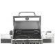 GRILL GAZ. ITAMI 4+1 SS.14,2KW, SZYBA -zdjęcie numer 18