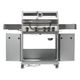 GRILL GAZ. ITAMI 4+1 SS.14,2KW, SZYBA -zdjęcie numer 12