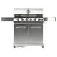 GRILL GAZ. ITAMI 6+1 INOX 20,5KW,Z SZYBĄ -zdjęcie numer 9