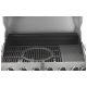 GRILL GAZ. ITAMI 6+1 INOX 20,5KW,Z SZYBĄ -zdjęcie numer 8