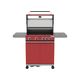 GRILL GAZ. OKAYA 4+1, 14,2KW, CZERWONY -zdjęcie numer 9