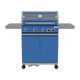 GRILL GAZ. OKAYA 4+1, 14,2KW, NIEBIESKI -zdjęcie numer 7