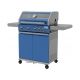 GRILL GAZ. OKAYA 4+1, 14,2KW, NIEBIESKI -zdjęcie numer 1