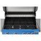 GRILL GAZ. OKAYA 4+1, 14,2KW, NIEBIESKI -zdjęcie numer 2