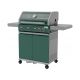 GRILL GAZ. OKAYA 4+1, 14,2KW, ZIELONY -zdjęcie numer 1