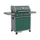 GRILL GAZ. OKAYA 4+1, 14,2KW, ZIELONY -zdjęcie numer 8