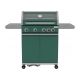 GRILL GAZ. OKAYA 4+1, 14,2KW, ZIELONY -zdjęcie numer 7