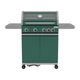 GRILL GAZ. OKAYA 4+1, 14,2KW, ZIELONY -zdjęcie numer 7