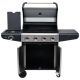 GRILL GAZOWY 3+1 STAL NIERDZEWNA 12,8 KW -zdjęcie numer 3