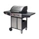 GRILL GAZOWY 3+1 STAL NIERDZEWNA 12,8 KW -zdjęcie numer 3