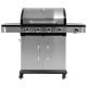GRILL GAZOWY 4+1 STAL NIERDZEWNA 14,2KW -zdjęcie numer 1