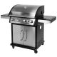 GRILL GAZOWY 4+1 STAL NIERDZEWNA 16KW -zdjęcie numer 1