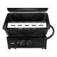 GRILL GAZOWY BAVEN, 2 PALNI 5,5KW CZARNY -zdjęcie numer 7