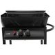GRILL GAZOWY BAVEN, 2 PALNI 5,5KW CZARNY -zdjęcie numer 9