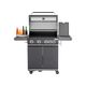GRILL GAZOWY OKAYA 4+1, 14,2KW, Z SZYBĄ -zdjęcie numer 4