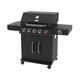 GRILL GAZOWY YATO 5+1 19KW CZARNY -zdjęcie numer 1