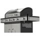 GRILL GAZOWY ZUSHI 4+1, INOX 14,2KW -zdjęcie numer 14